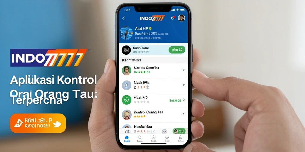 Tampilan antarmuka aplikasi INDO777 yang sederhana dan informatif.