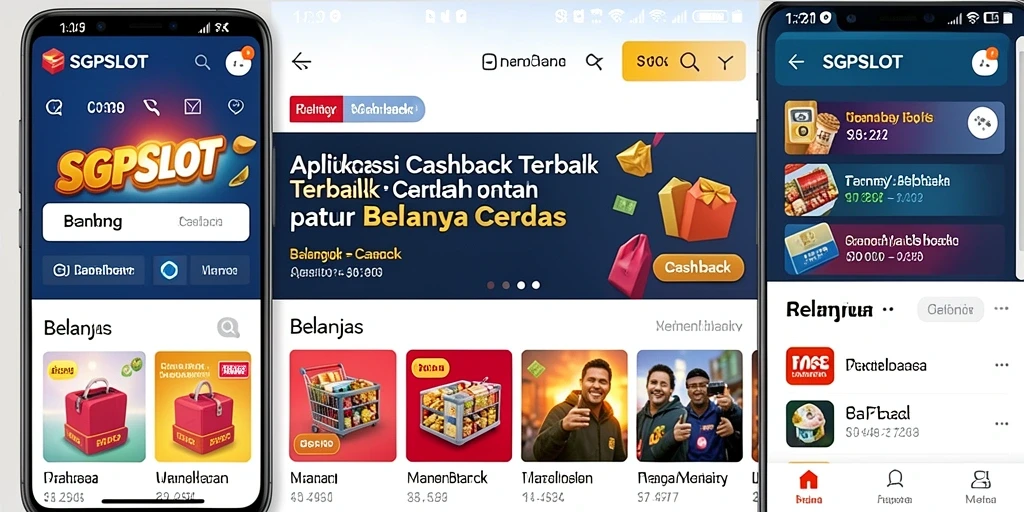 Tampilan antarmuka pengguna SGPSLOT untuk fungsi Cashback yang mudah digunakan.