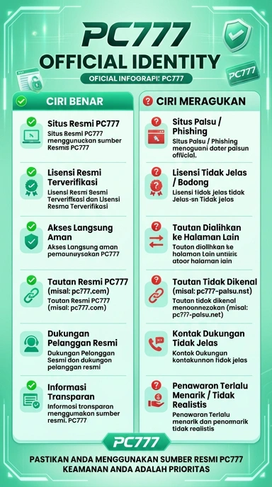 Halaman Resmi pc777 untuk Pengguna Android
